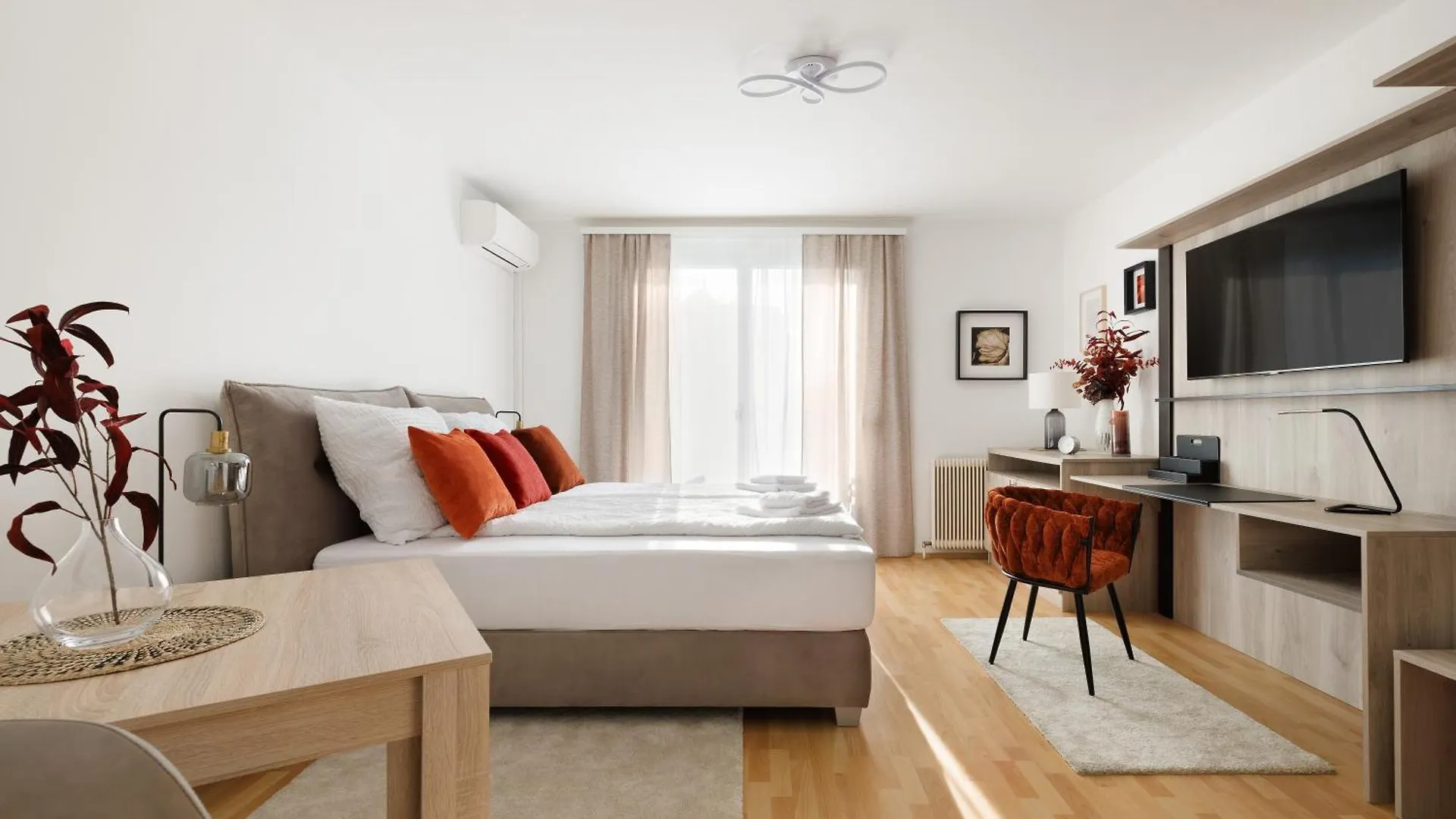 Neu! Apartment Mit Klimaanlage, Nahe Hauptbahnhof Vienna