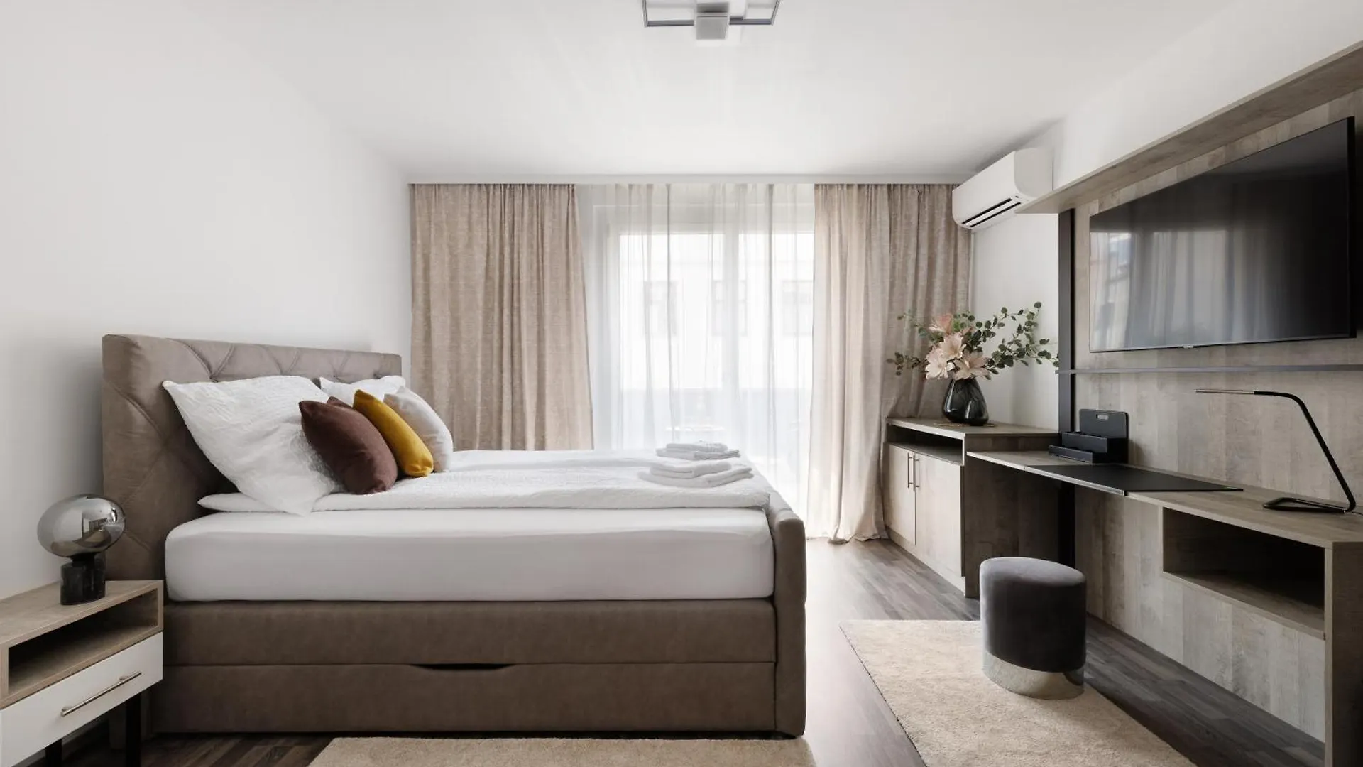 Neu! Apartment Mit Klimaanlage, Nahe Hauptbahnhof Wiedeń